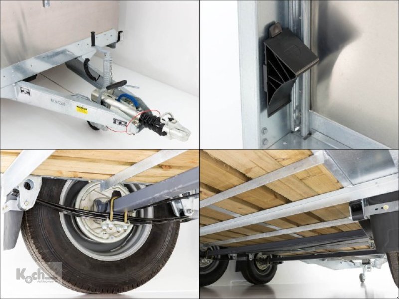 Anhänger typu Ifor Williams Viehanhänger TA510 14x7 178x434cm Höhe:213 3,5t|Doppelstock (Vi11650640Iw), Neumaschine v Winsen (Luhe) (Obrázek 5)